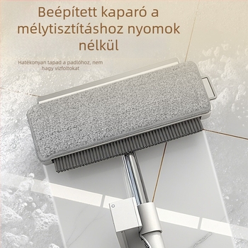 Új sík felmosó, kézi öblítés nélkül, 5-az-1-ben multifunkcionális felmosó vízszívóval, háztartási használatra, egy lépéses tisztítás, vastított és megerősített