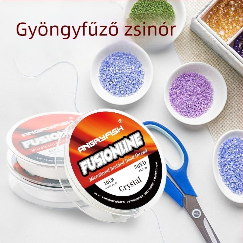 FireLine magas minőségű gyöngyfűzésre szánt zsinór, tartós ékszer- és kézműves fonal, DIY eszközök és kiegészítők