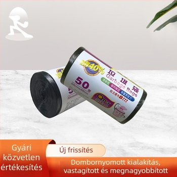 Vastagított, extra nagy síknyílású szemeteszsák otthonra és szállodákba