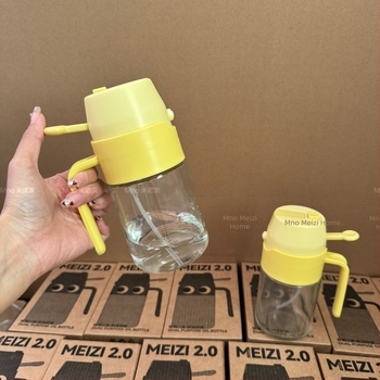 Konyhai kettős funkciójú olajspray palack – üvegből készült olajspray palack
