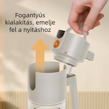 Élelmiszerbiztonságos, kettős funkciójú fűszeres flakon permetezéssel és töltéssel – üveg olajadagoló a konyhában, szivárgásmentes
