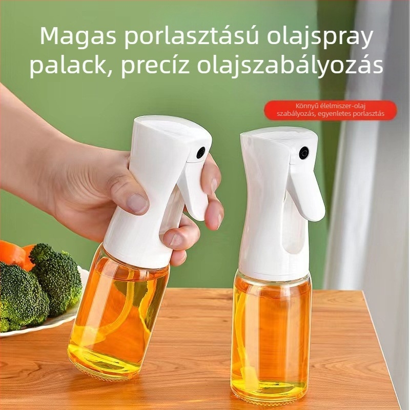 Üveg olajspray adagoló – konyhai permetező, élelmiszer-olaj