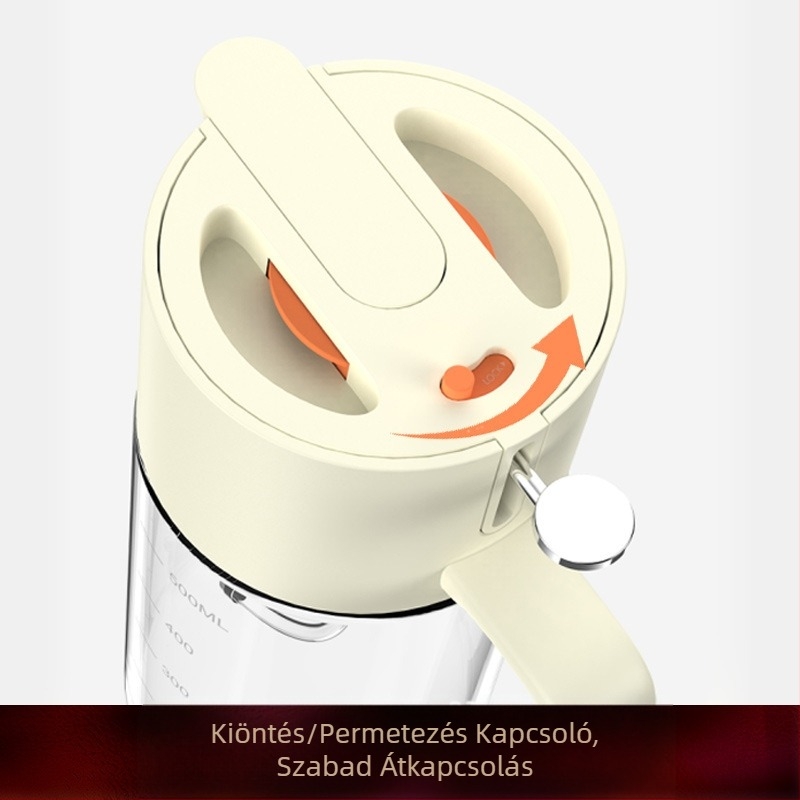 Shining Premium üveg olajpermetező – kétfunkciós, permetezés és öntés, nem folyik, szójaszószhoz és ecethez