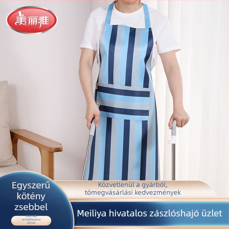 Meiya Vízálló Ujjatlan Kötény Nagy Zsebbel – Étteremhez, Konyhához és Kertészkedéshez