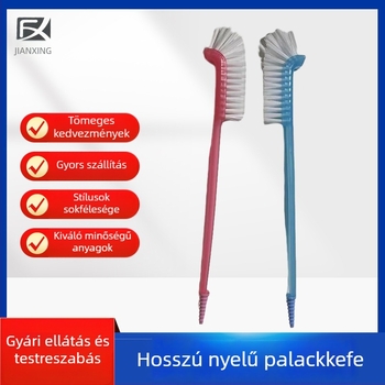 Hosszú nyelű üveg- és pohárkefe termosz és üvegpohár tisztítására, szilikonból készült pohártisztító