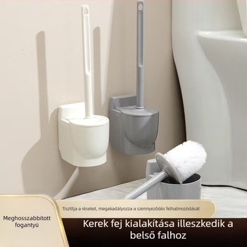 Új multifunkcionális WC-kefe talppal a fürdőszoba alapos tisztításáért