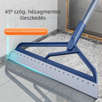 Magas technológiájú mágikus seprő, tapadásmentes fej a haj ellen, puha gumis mop a fürdőszobához és az otthonhoz