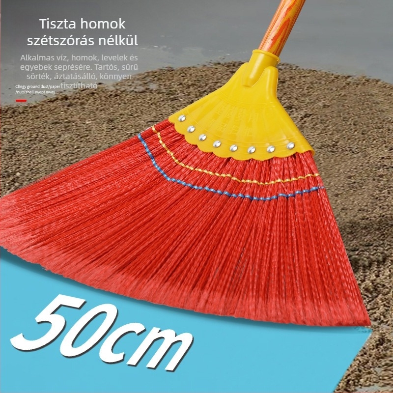 Háztartási seprű a tisztításhoz