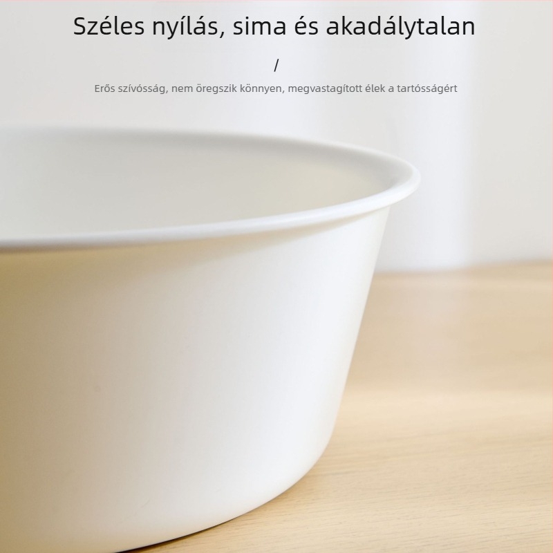 Vastagított műanyag mosóedény – arc- és lábfürdőhöz, konyhai mosogatáshoz