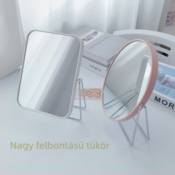 Kétoldalas asztali sminktükör, állítható szögű, forgatható