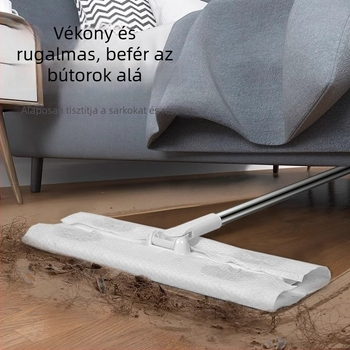 Egyszer használatos nedves törlőkendők elektromos statikus felmosóhoz – padló tisztítása öblítés nélkül