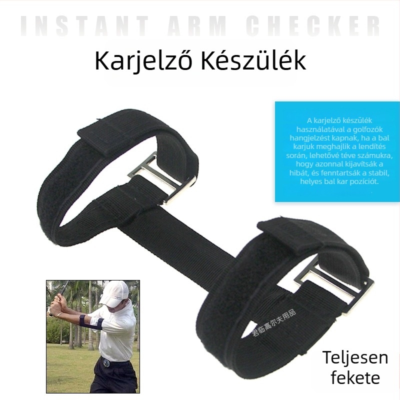 DOMINANT 1 Golf kar mozgás korrigáló, kar rögzítő és swing edző, rozsdamentes acélból