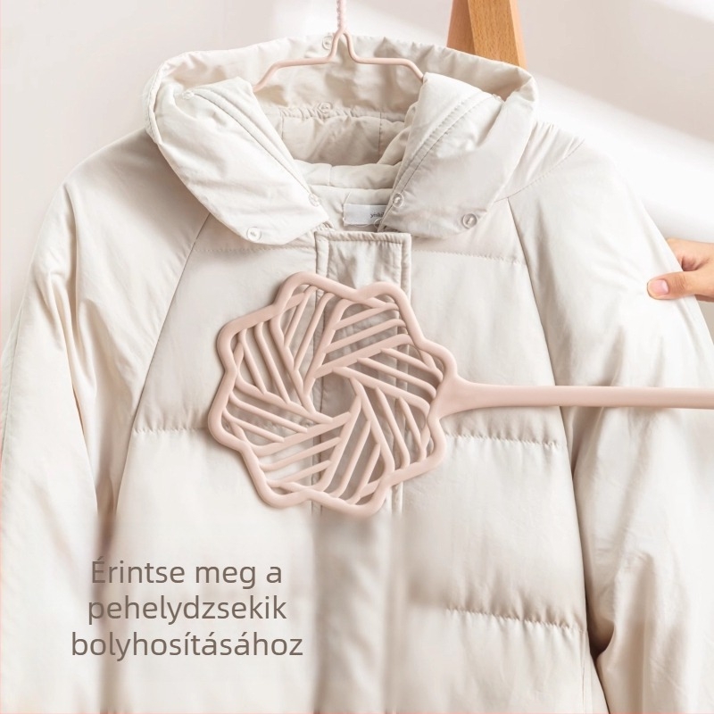 Poroló paplanokhoz és pehelykabátokhoz, puha, vastított, tartós, kerek fejű, háztartási használatra