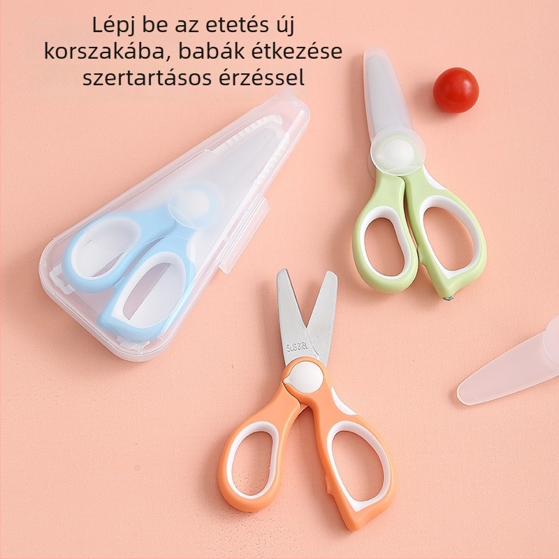 316L rozsdamentes acél élelmiszer-olló – hús, gyógyszerek és babatáplálék vágásához, háztartási használatra, élelmiszer-minőségű, rozsdamentes