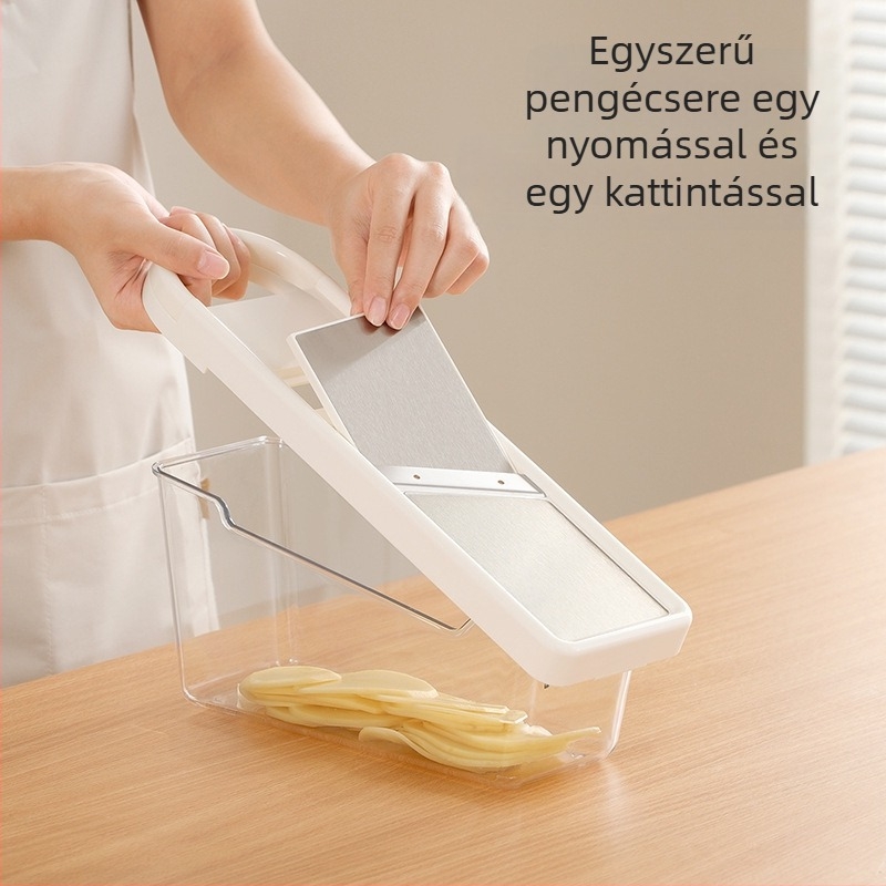 FaSoLa sokoldalú konyhai reszelő és szeletelő krumplira és zöldségekre
