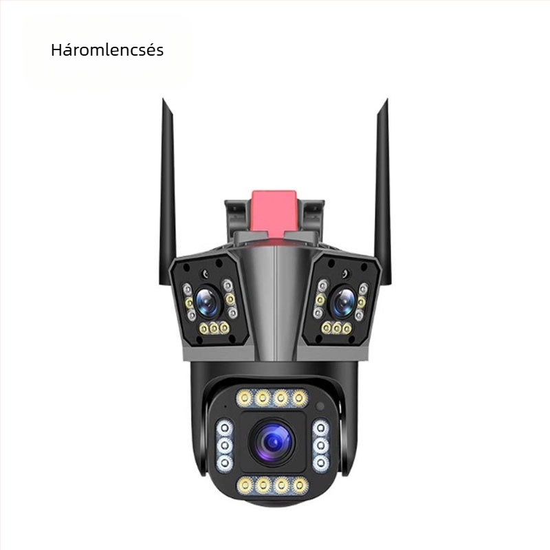 Shihua 360° otthoni kamera HD éjszakai látással, optikai zoom, vezeték nélküli Wi‑Fi és intelligens biztonság