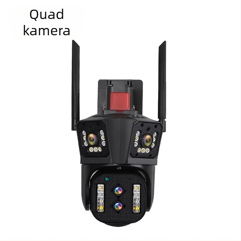Shihua 360° otthoni kamera HD éjszakai látással, optikai zoom, vezeték nélküli Wi‑Fi és intelligens biztonság