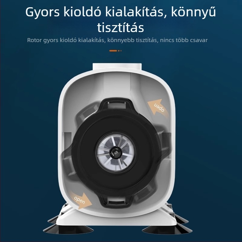 Merülő akváriumpumpa oldalsó szívóval, kis keringetőpumpa vízcsere céljára, csendes működés
