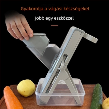 Multifunkcionális zöldségvágó és reszelő – burgonya reszelő és julienne szeletelő