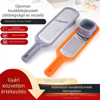 Kézi mini 2‑in‑1 reszelő és daráló zöldségekhez