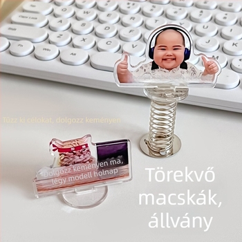 Akril irodafigura – vicces, inspiráló dekoráció