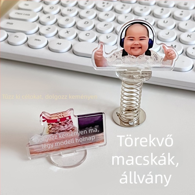 Akril irodafigura – vicces, inspiráló dekoráció
