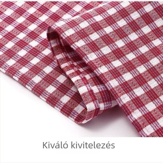 Kereszt-stílusú vászon kötény, több zsebbel, baristák és kertészek számára