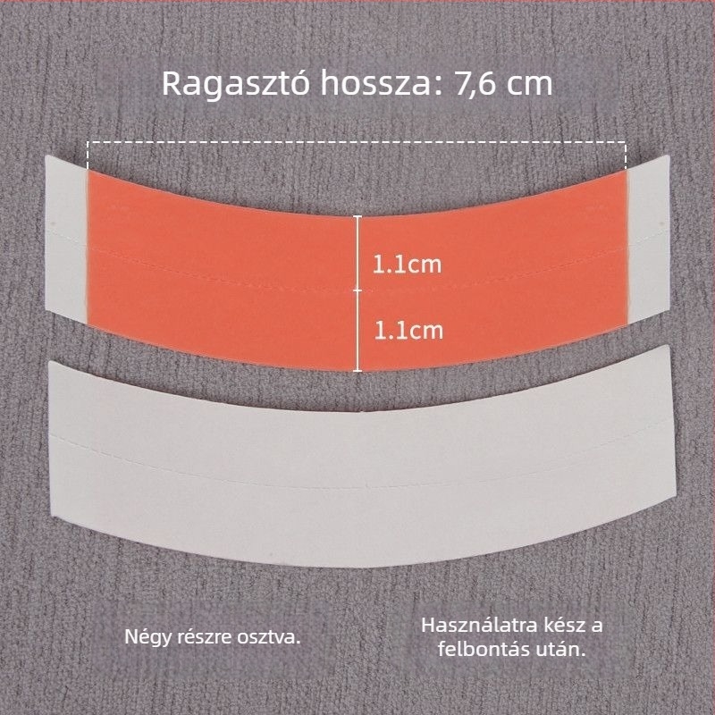 Paróka ragasztófilm, dupla oldalú, ultra vékony, magas tapadás, vízálló és izzadságálló, 36 db/csomag