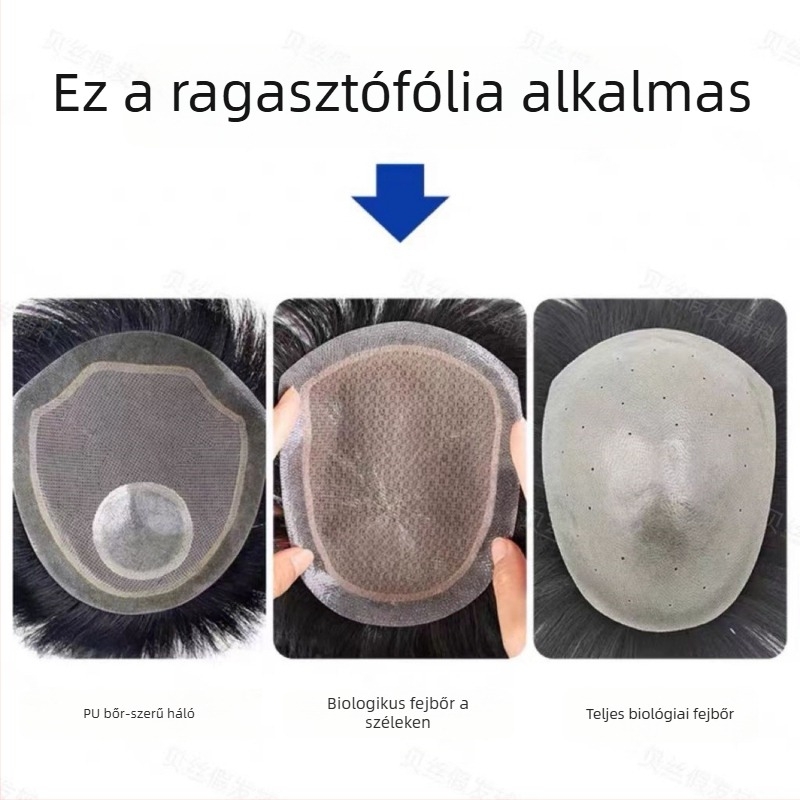 Paróka duplaoldalas ragasztószalag, légáteresztő, vízálló, erős tapadás, fekete, 36 darab