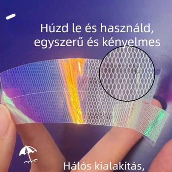 Kétoldalas ragasztófilm parókákhoz, ultraragasztó csipkés parókákhoz, nyom nélkül, bio-protein alapú