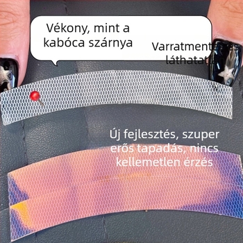 Kétoldalas ragasztófilm parókákhoz, ultraragasztó csipkés parókákhoz, nyom nélkül, bio-protein alapú