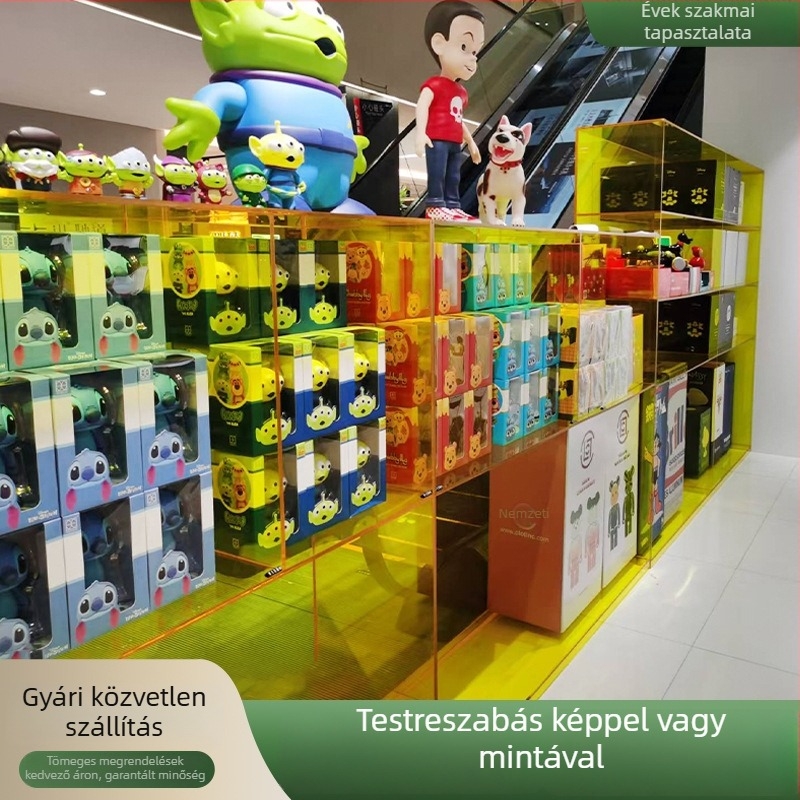 Átlátszó akril kijelző doboz cipőknek, táskákhoz és ruházathoz, LEGO játékok tárolására