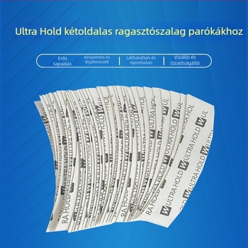 Kelanshiyun Ultra Hold No-Shine kétoldalas parókaszalag, sima illeszkedésért