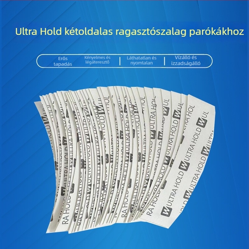 Kelanshiyun Ultra Hold No-Shine kétoldalas parókaszalag, sima illeszkedésért