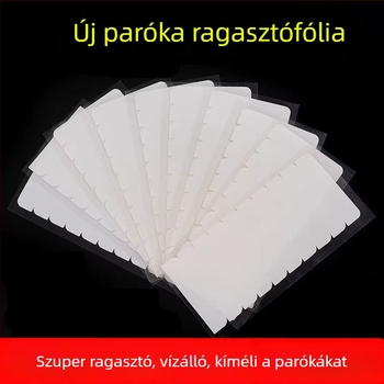 Kétoldalas ragasztófilm parókákhoz és hajhosszabbításhoz