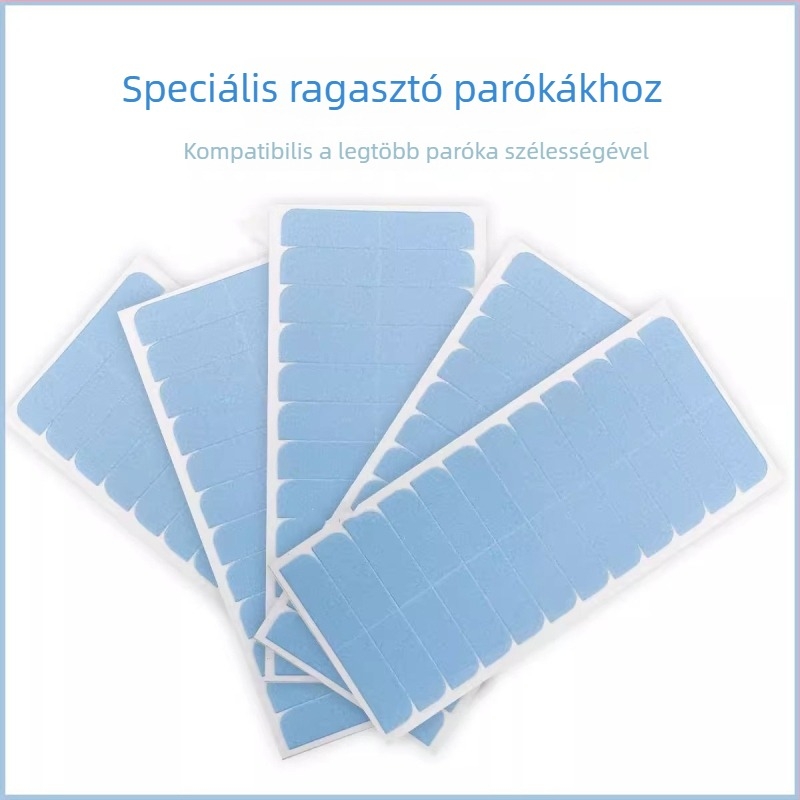 Kétoldalas ragasztófilm parókákhoz és hajhosszabbításhoz