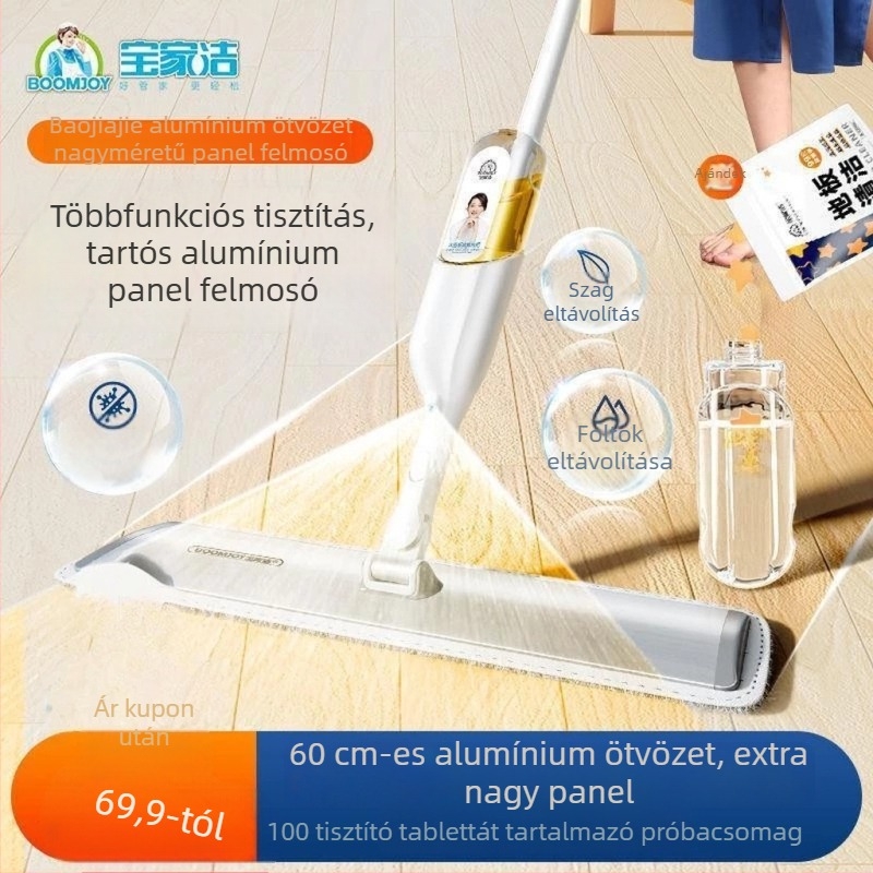 Baojiajie P20 háztartási permetezős sík felmosó – nedves és száraz használat