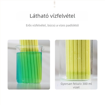 Collodion mop abszorbens szivaccal fa padlókhoz, kéz nélküli kinyomás