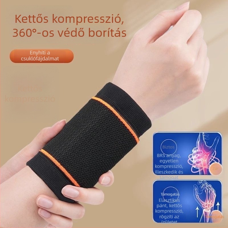 Csuklóvédő sprain megelőzésére — csuklótámasz és ínhüvely rögzítő, nőknek és férfiaknak, badmintonhoz