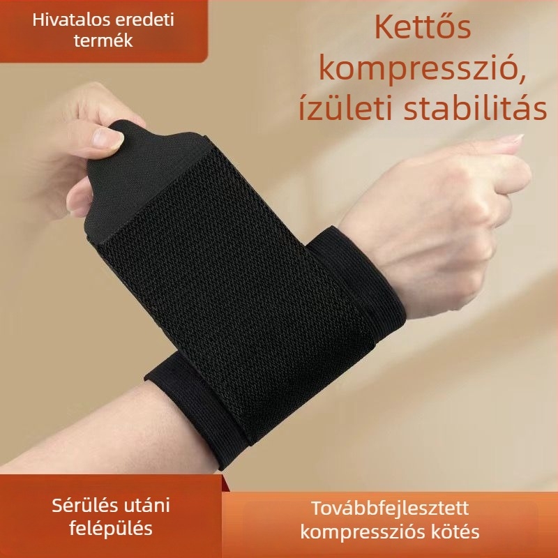 Csuklóvédő sprain megelőzésére — csuklótámasz és ínhüvely rögzítő, nőknek és férfiaknak, badmintonhoz