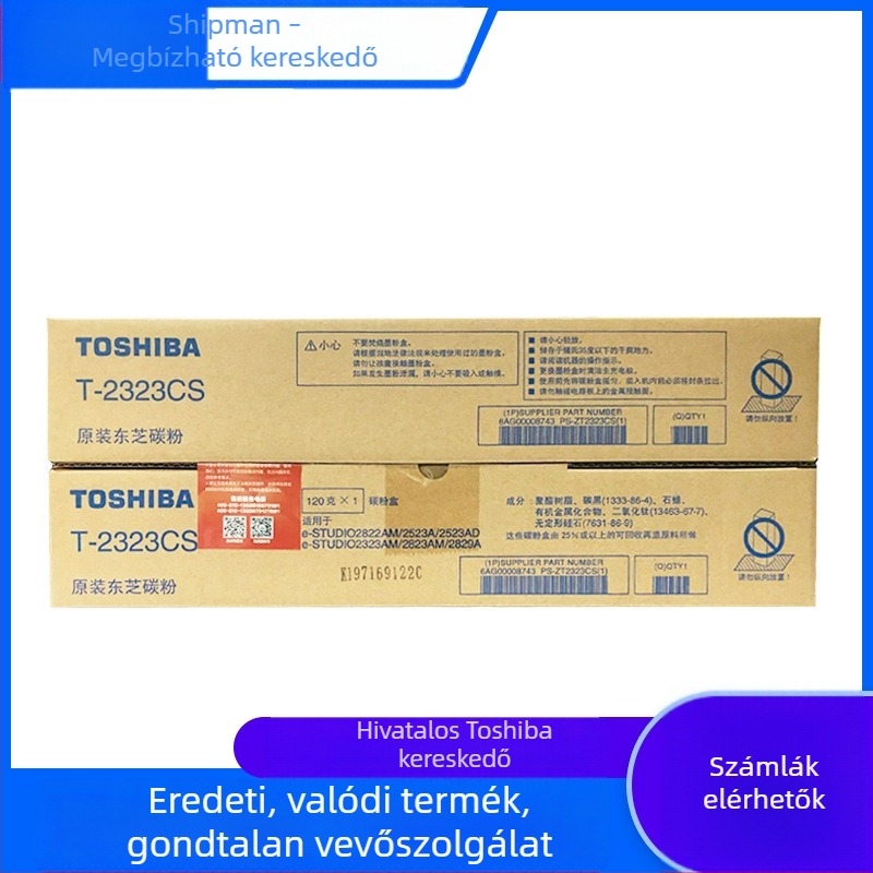 Eredeti Toshiba T-2323C tonerkazetta 2523A/2523AD/2323AM/2823AM/2829A