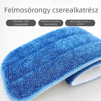ROSDEC Lapos mophoz tartozó cserélhető kendő – nedvszívó, nem zsugorodik, vízfolt nyom nélkül, univerzális pormentes tisztításra