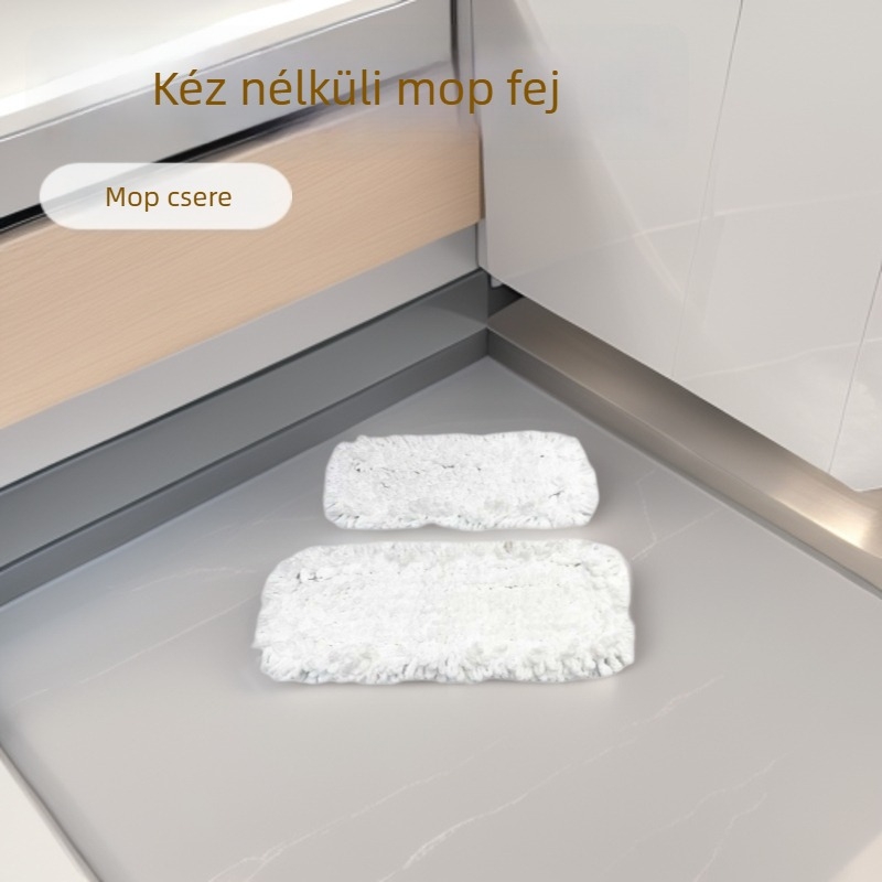 Finom rostból készült mopfej – cserealkatrész, kézmosás nélküli használat, száraz és nedves tisztítás otthonra