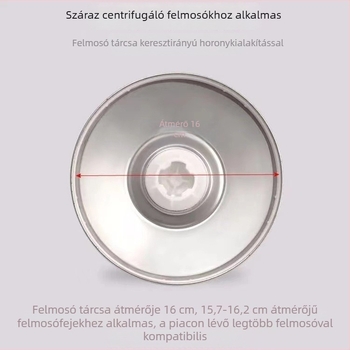 Forgó felmosónyél kézi nyomású kinyomóval — cserélhető felmosófej