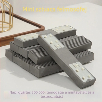 Lanter mini PVA mop fej, cserélhető szivacs fejjel, kéz nélküli mosás