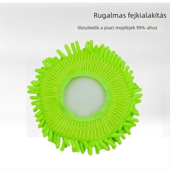 Liangda Chenille univerzális kerek mopfej, nedvszívó, cserélhető