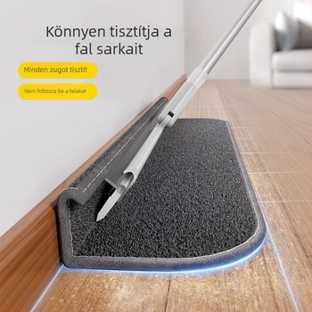 Új kettős funkciójú mágikus seprű-mop a padlók tisztításához, integrált tisztító rendszerrel