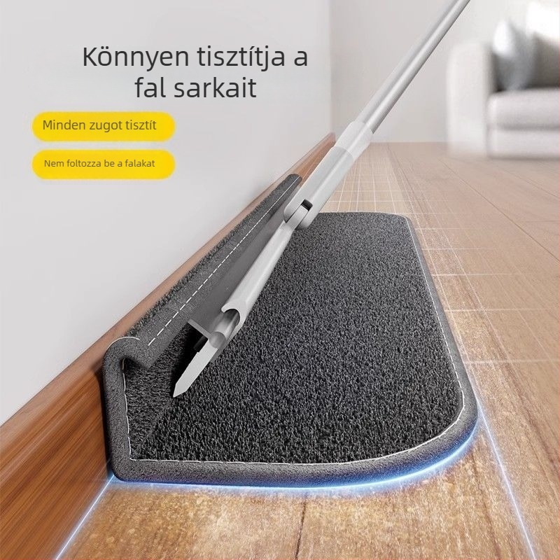 Új kettős funkciójú mágikus seprű-mop a padlók tisztításához, integrált tisztító rendszerrel