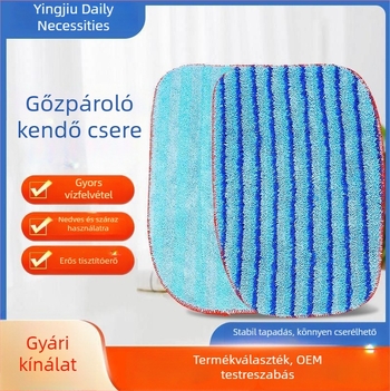 Gőzfelmosó kendő csere – alkalmas csempékre és fa padlóra