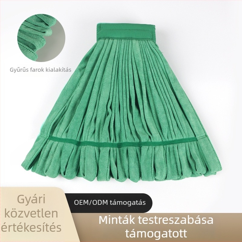 400 g mikroszálas csőfelmosó fej tigris csattal – cserélhető fej